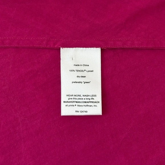 Mara Hoffman Midi Button-Front Diana Slip Dress - Picture 5 of 5